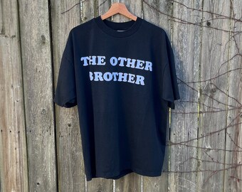 Vintage 90's the Other Brother Fuzzy Letters Hanes 50/50 Blend