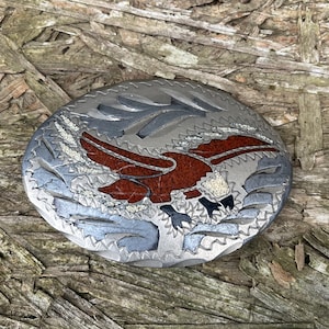 Vintage 80&#39;s/90&#39;s American Bald Eagle Metal Belt Buckle