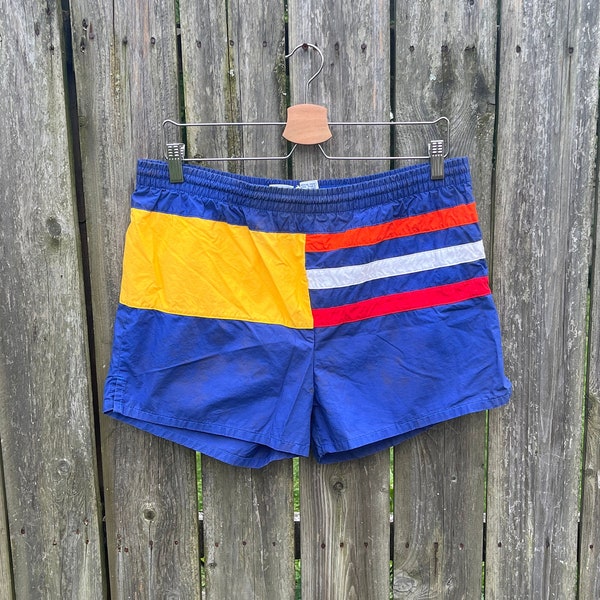 Vintage Check Swim Trunks