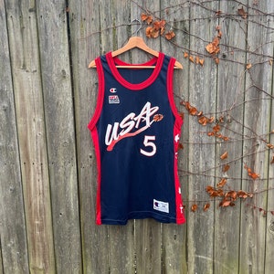 Nike Kevin Durant #5 USA Dream Team Olympic Jersey Basketball Size XL White