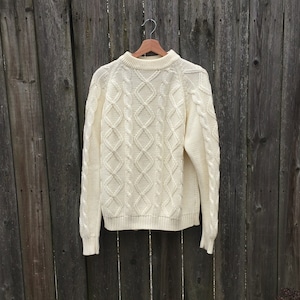 Vintage 70&#39;s Craig Noble International 100% Acrylic Knit Ski Sweater Women&#39;s Size XL