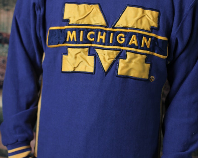 vintage university of michigan sweater
