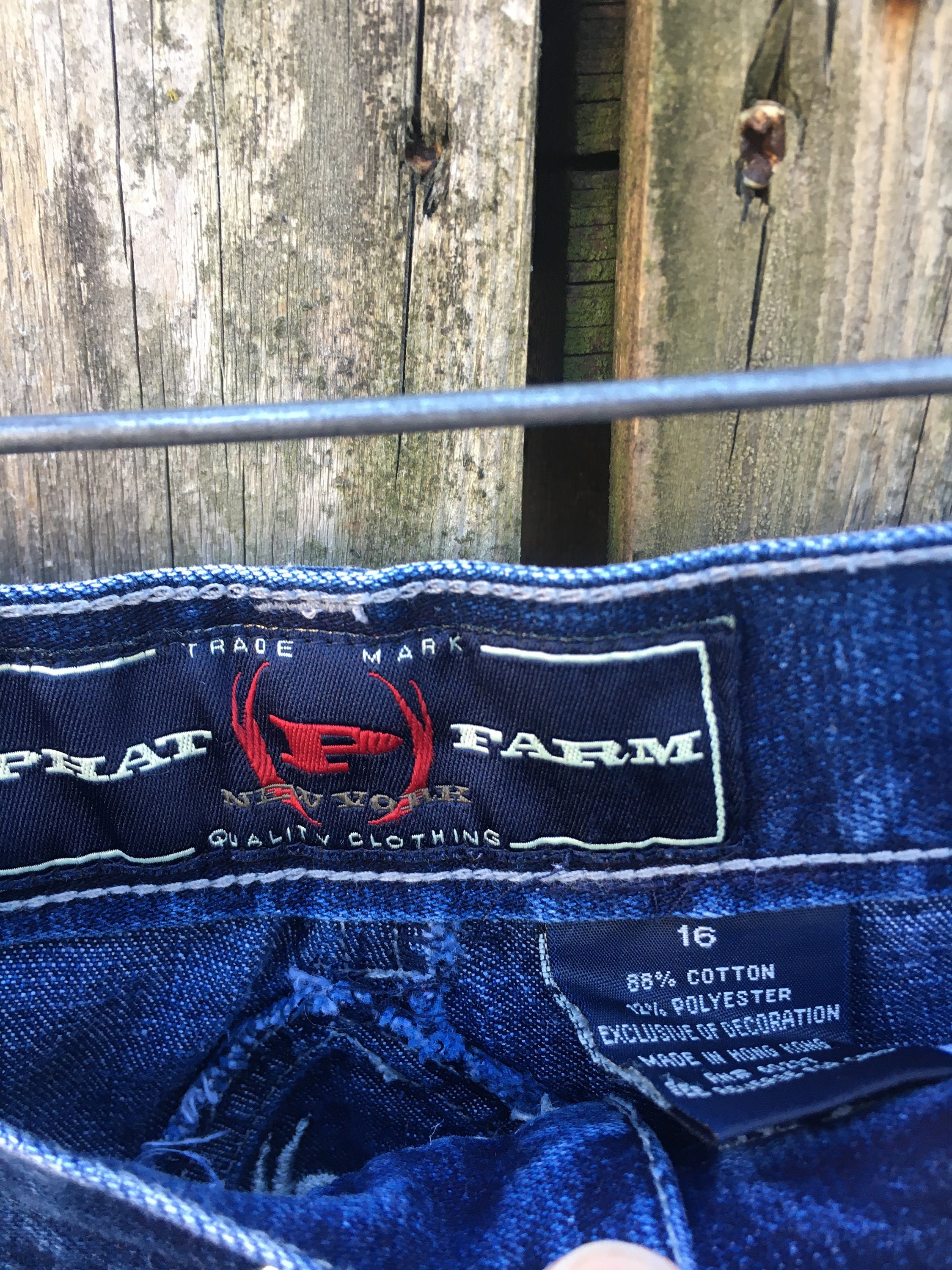 ◆2000Archives◆ 2000 VINTAGE WASHED DENIM DENIM 2A24HSPT05B Y2k Denim – Nighttime Vintage