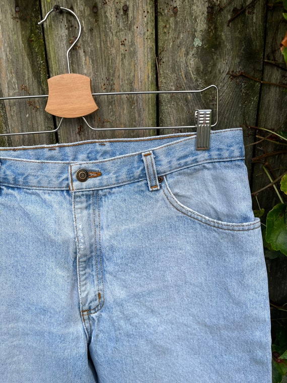 Vintage 90's Bill Blass Jeanswear Light Wash High… - image 4