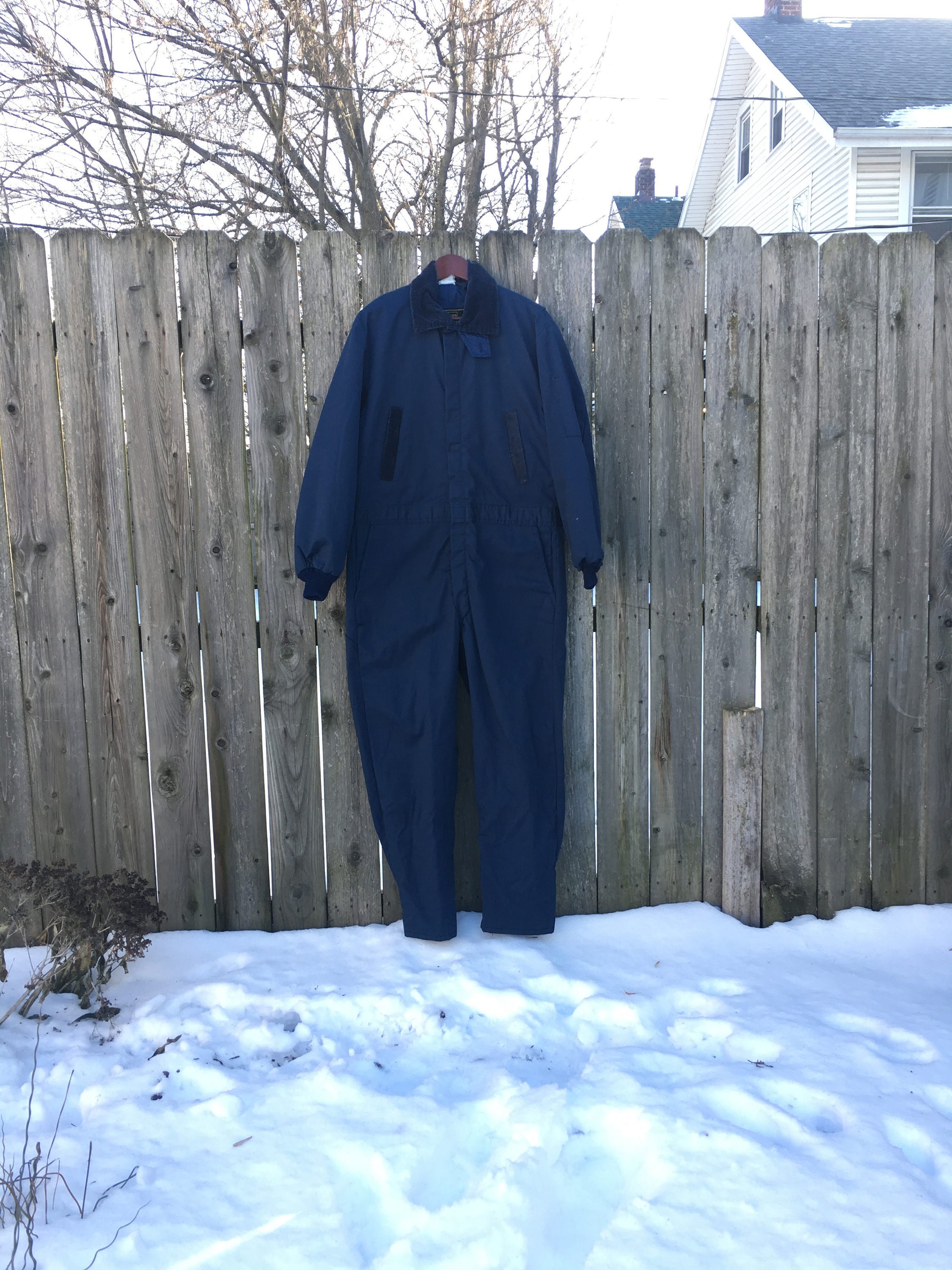 70'S Sears INSULATED SUIT スノーモービル スーツ XL - スキー 70'S Sears INSULATED SUIT スノーモービル スーツ XL - スキー