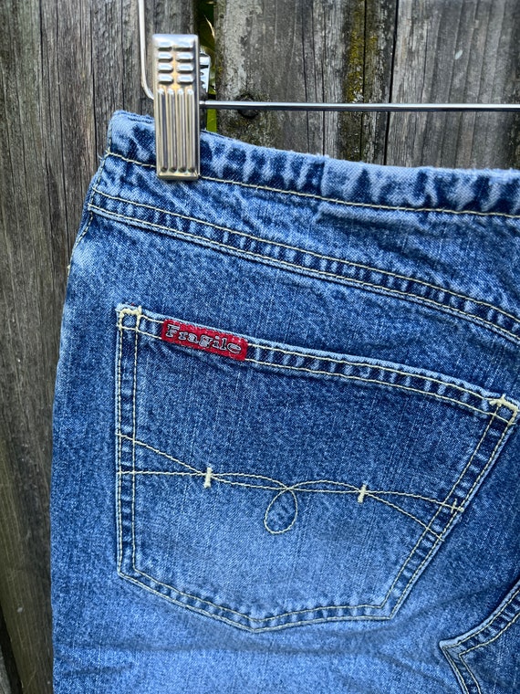 Vintage 2000's Fragile Jeans Medium Wash Denim Je… - image 9