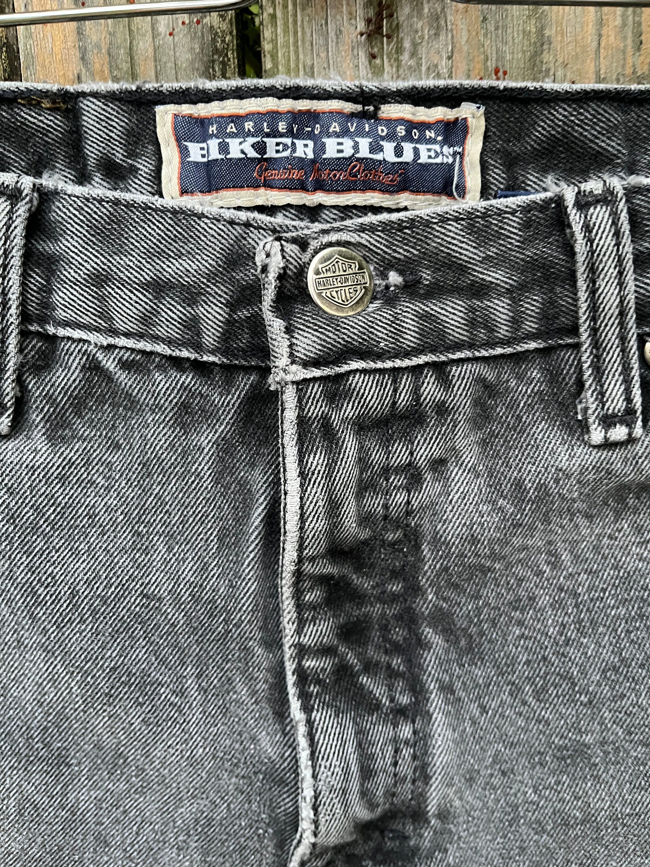 【90s Harley-Davidson】ブルゾン　短丈　HDC vintage Vintage 90's Harley Davidson Motorcycles Made in USA Acid Wash