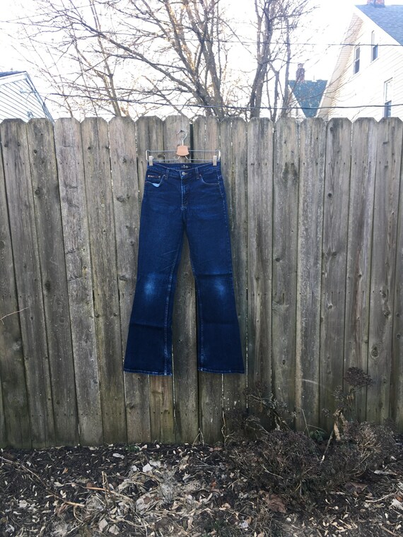 Vintage 2000's LEI Dark Wash Flare Leg 