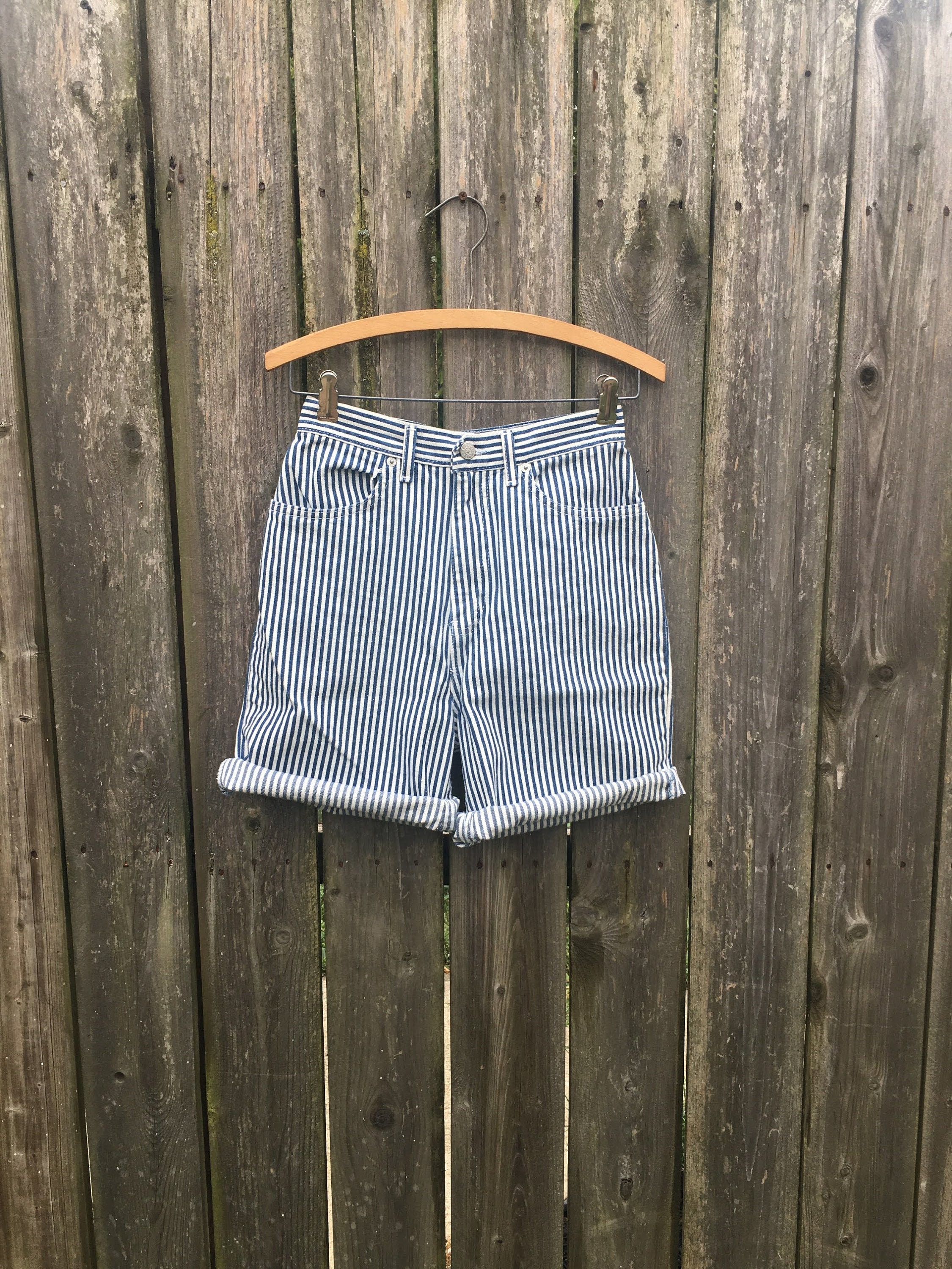 Faded glory blue jean shorts discount