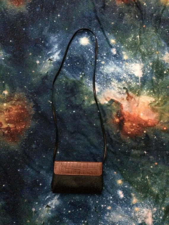 Vintage 90's Bellarose Small Clutch Size Faux Lea… - image 1