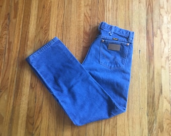 Vintage 90's Wrangler Medium Wash High Waist W Pocket Denim Jeans