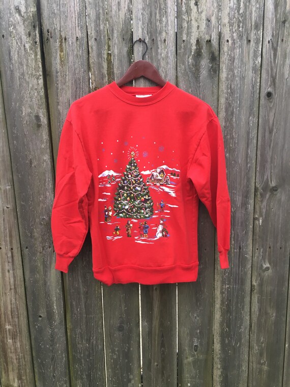 Vintage 90's Basic Editions Winter Wonderland Hol… - image 2