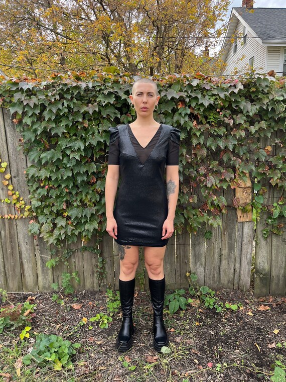 sequin lip dress Liv Sequin Fit And Flare Dress