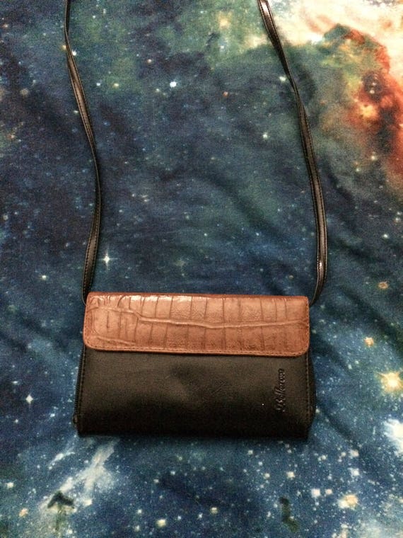 Vintage 90's Bellarose Small Clutch Size Faux Lea… - image 2