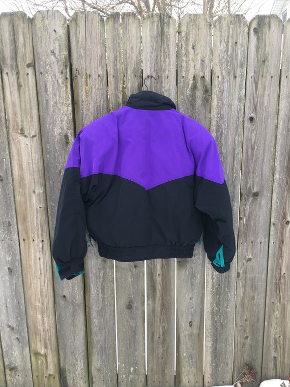 Vintage 90's Eddie Bauer Black Purple 