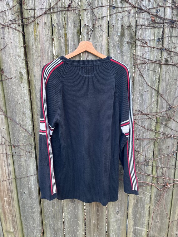 Vintage 2000's Steve and Barry's Navy Blue Ramie and … - Gem