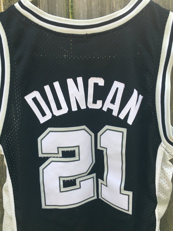 vintage tim duncan jersey