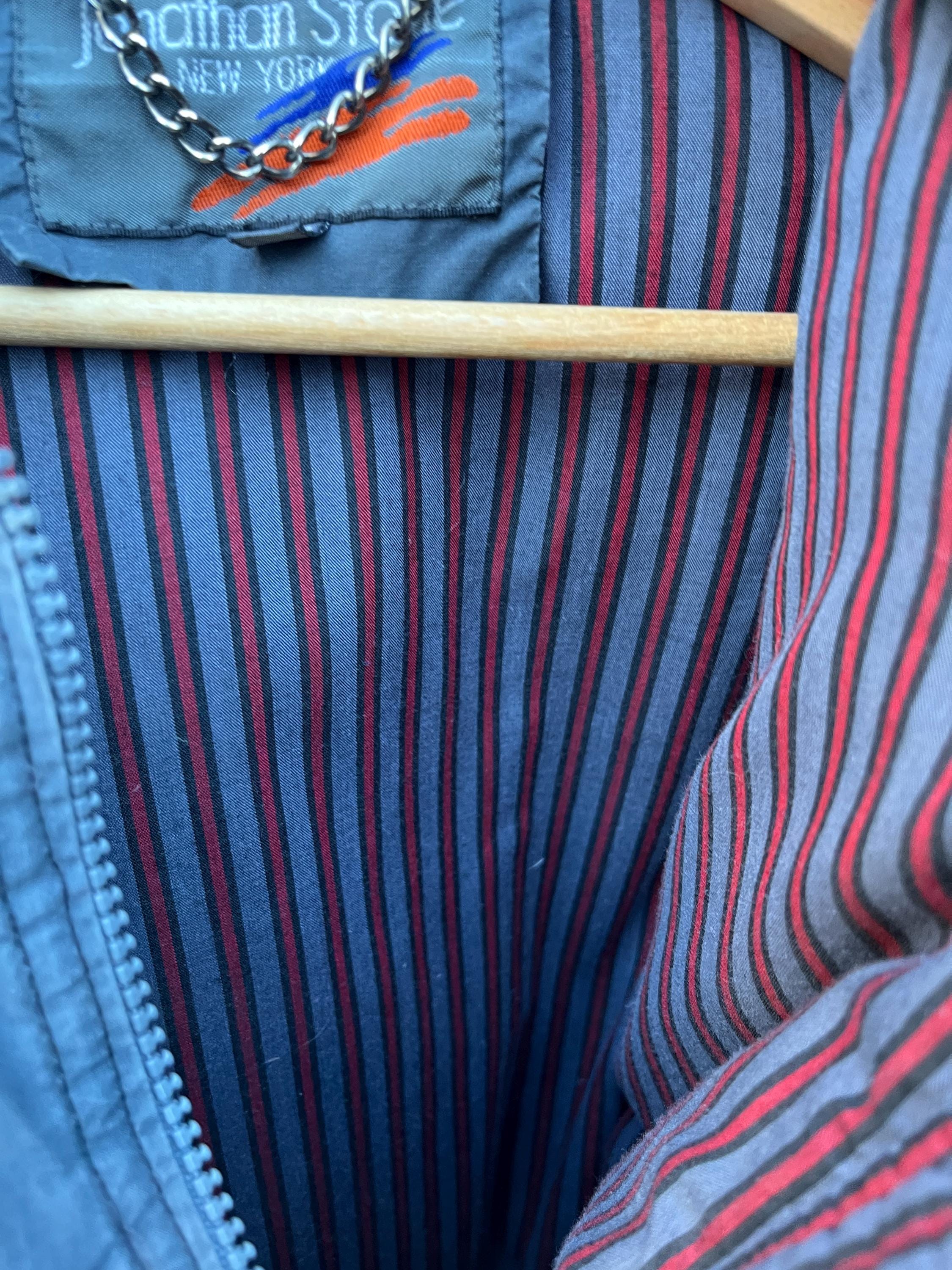 Vintage 80's Jonathan Stone New York Blue Heavyweight Winter