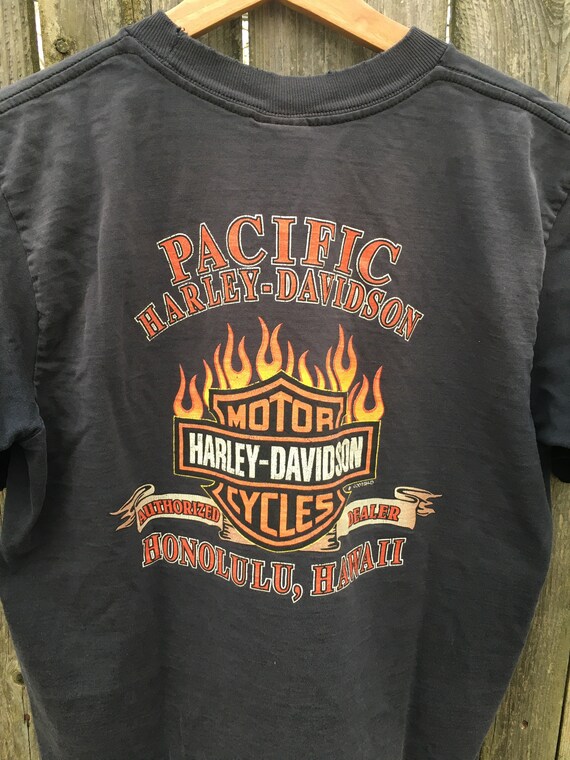 Vintage 2000's Harley Davidson Motorcycles Fuel the Fire Feed the