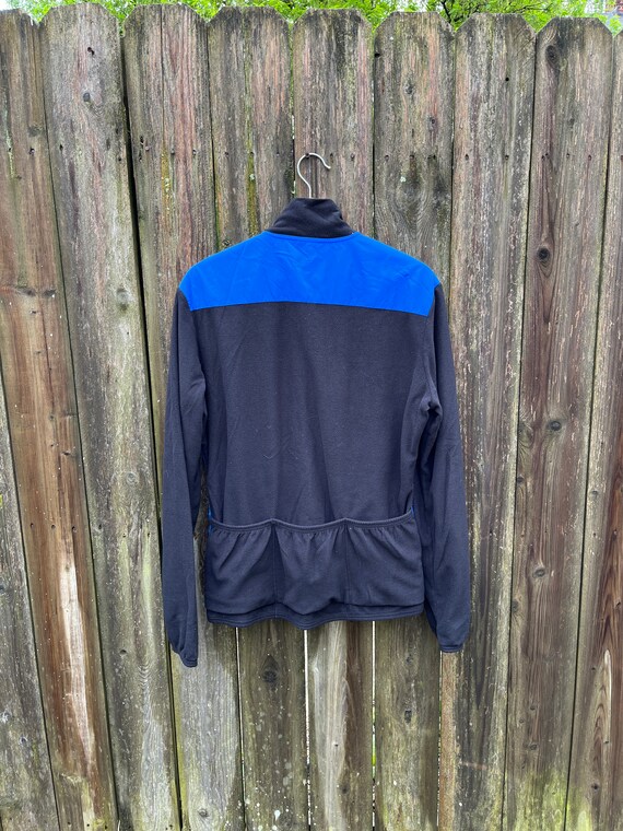 Vintage 90's Bellwether Blue and Black Cycling Wi… - image 9