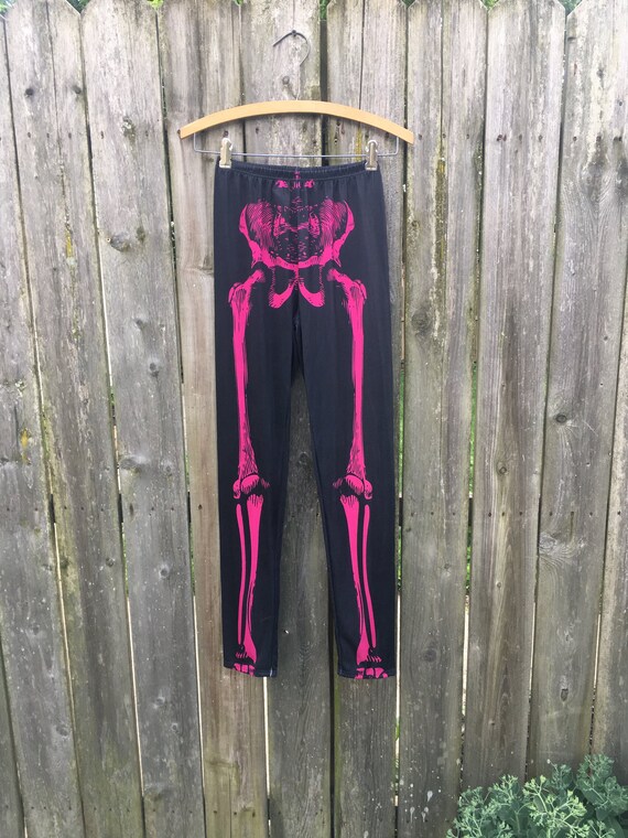 Vintage 2000's Unbranded Magenta Colored Skeleton… - image 2