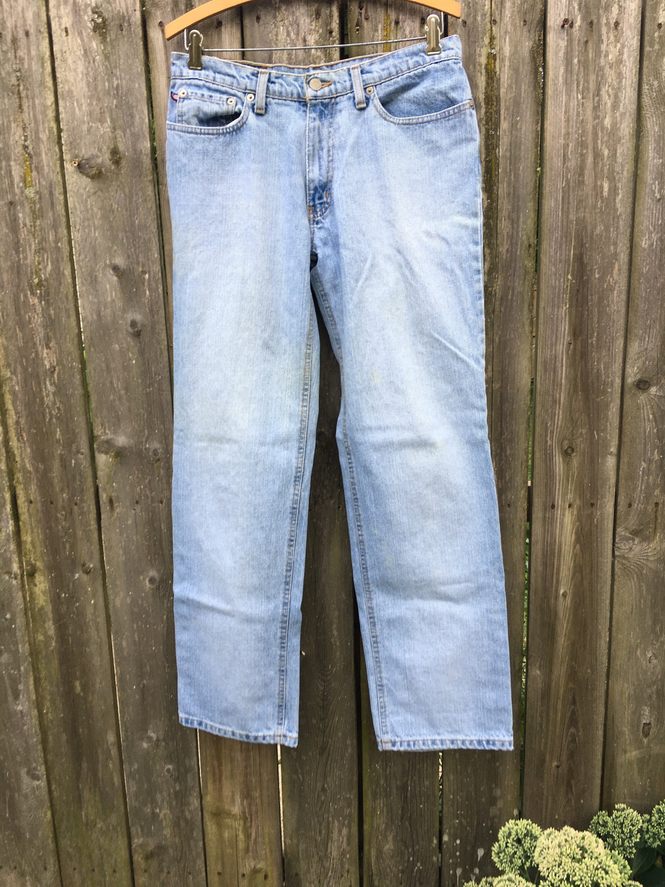 Vintage 90's Polo Ralph Lauren Light Wash Mid Rise Saturday Jean