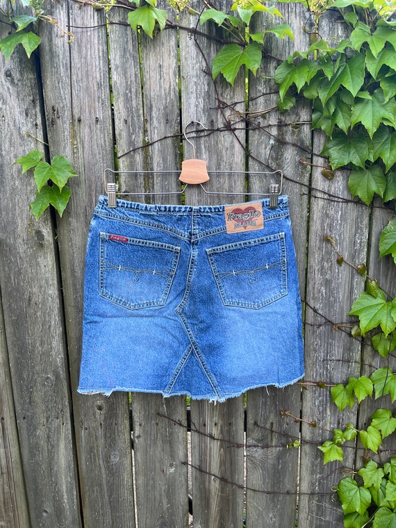 Vintage 2000's Fragile Jeans Medium Wash Denim Je… - image 7