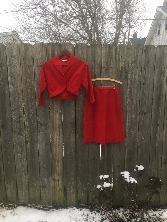 Vintage 50's Aldens The Sportswear Shop Two Piece