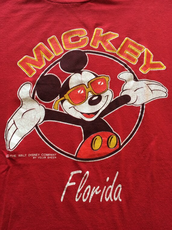 Vintage 1970's Velva Sheen Disney Mickey Mouse wi… - image 2