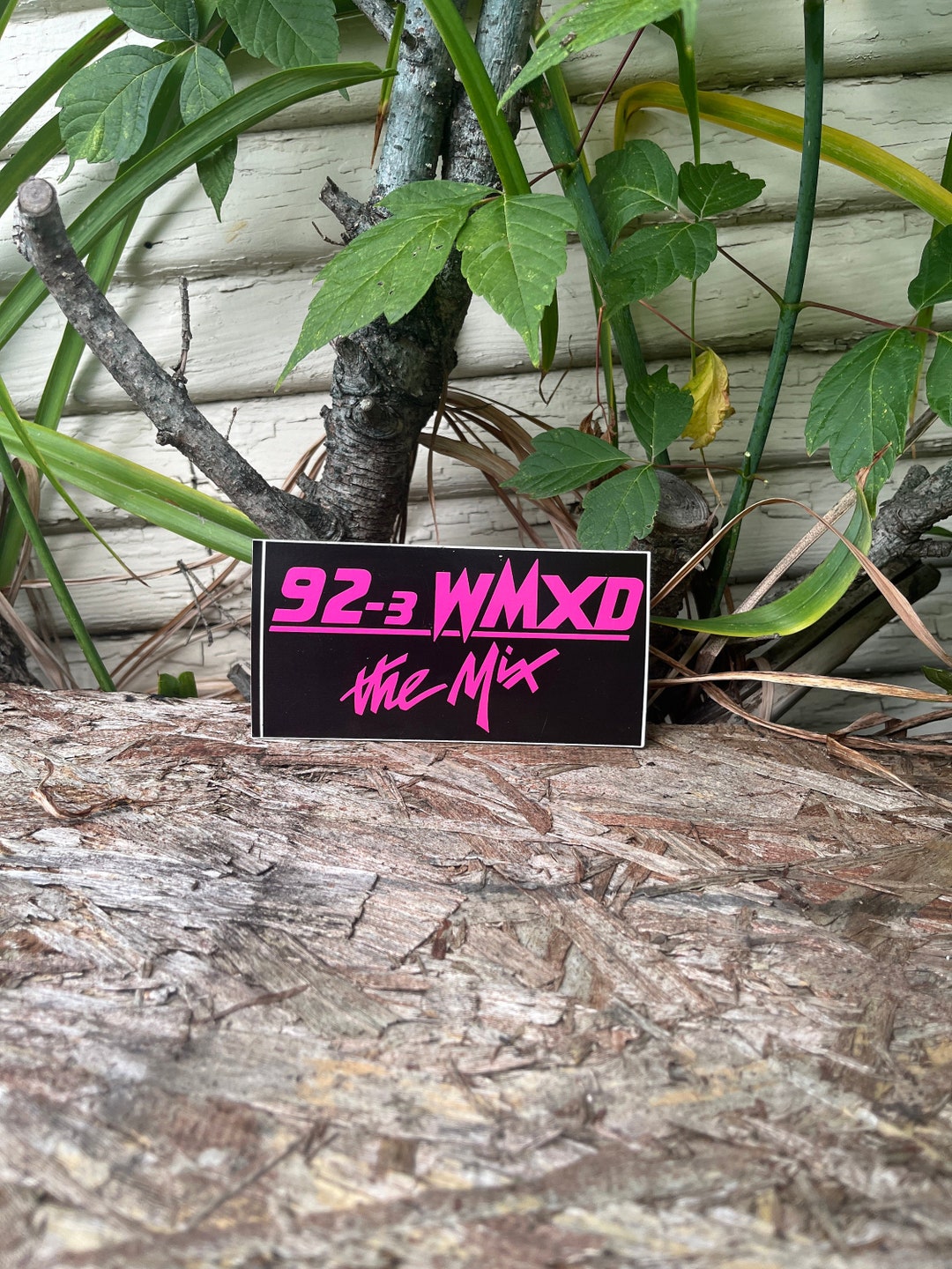 Vintage 92.3 WMXD the Mix Detroit R and B Radio Station Bumper Sticker ...