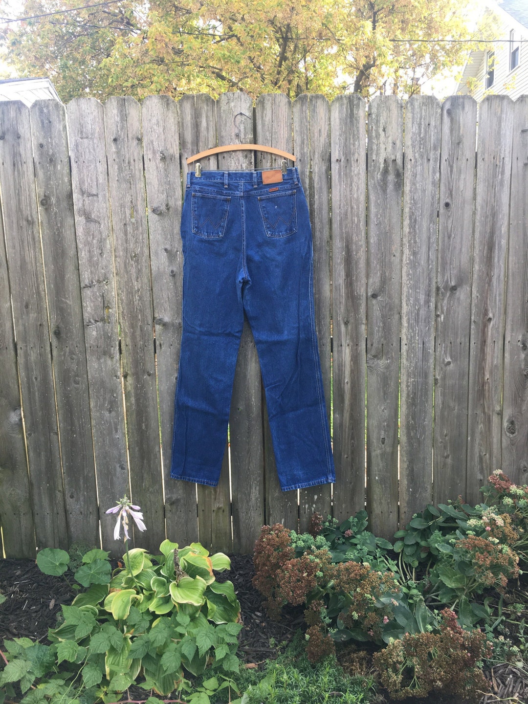 Vintage 80's Wrangler Misses Regular Fit Medium Wash High Waist