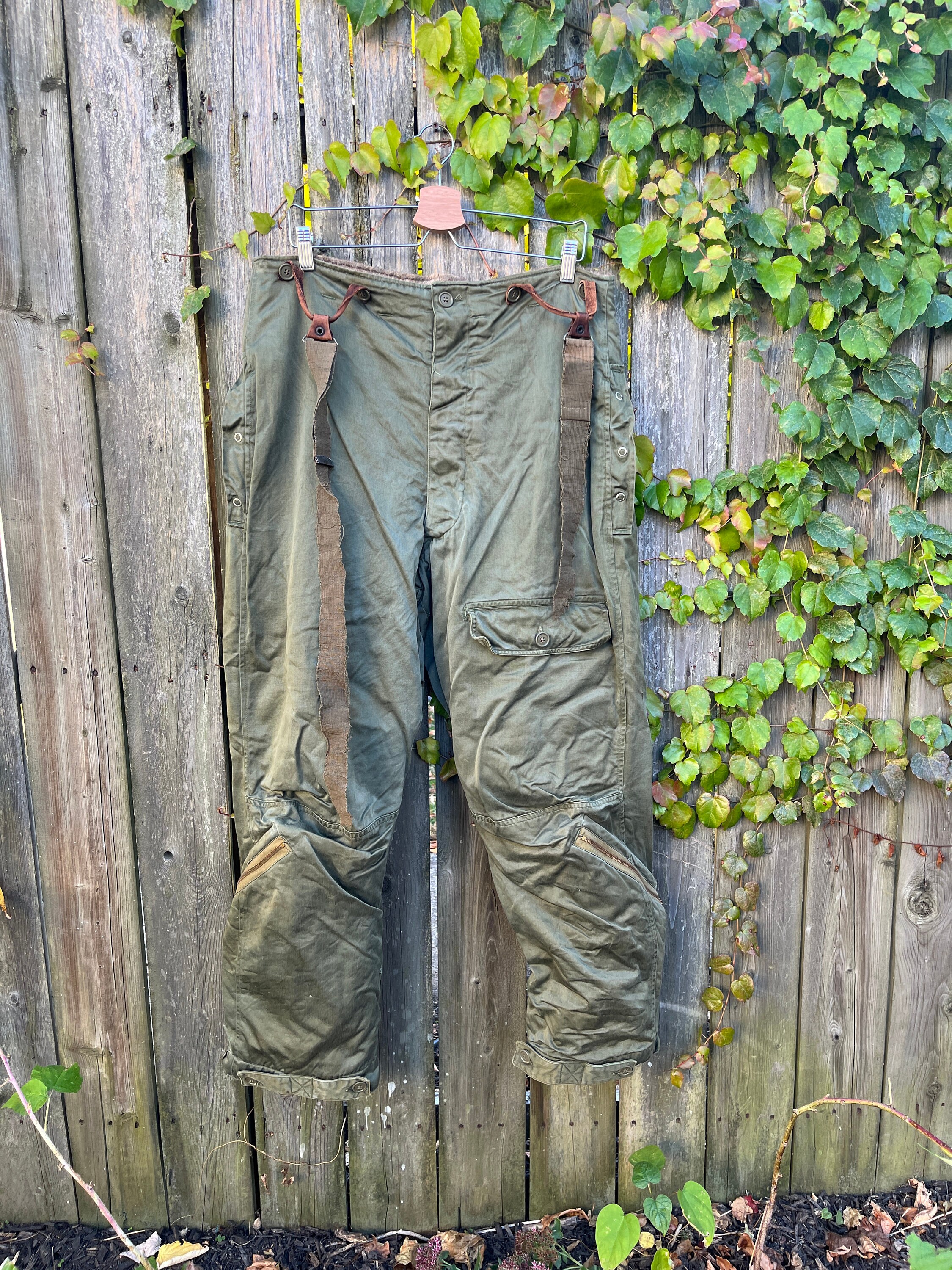 Vintage 1940's WWII Oldin Dennis Type A-9 Green Air Force Flight