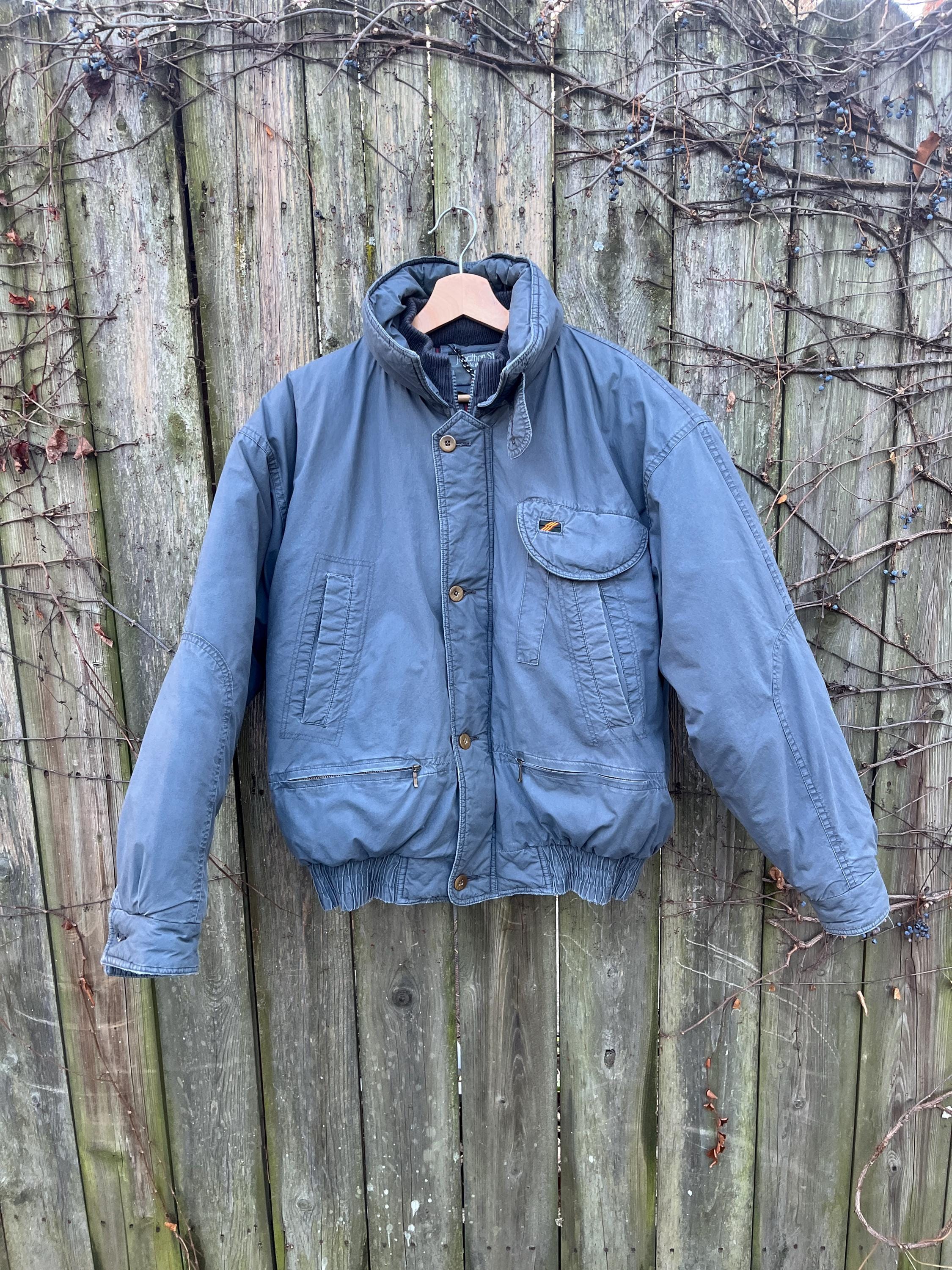 キ*ブ様 stone  vintage jacket 08ss Vintage 80's Jonathan Stone New York Blue Heavyweight Winter