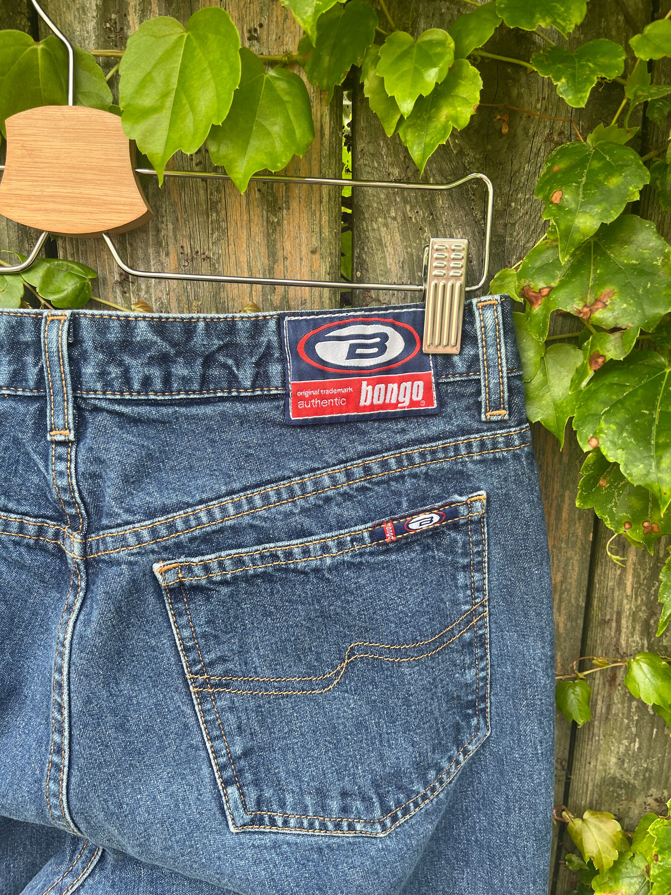 Vintage 90's/00's Bongo Dark Wash Mid Rise Bootcut Denim