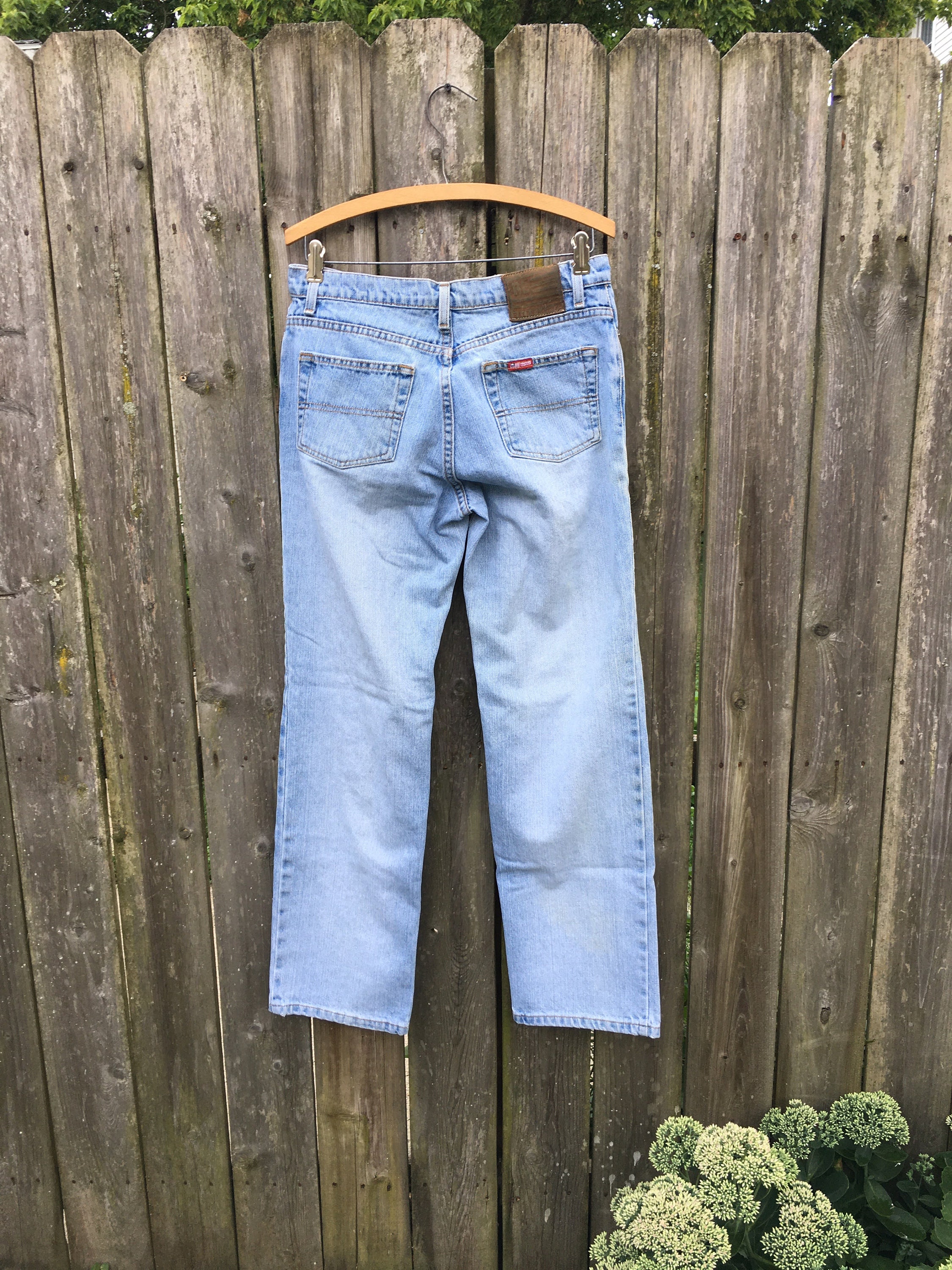 Vintage 90's Polo Ralph Lauren Light Wash Mid Rise Saturday Jean