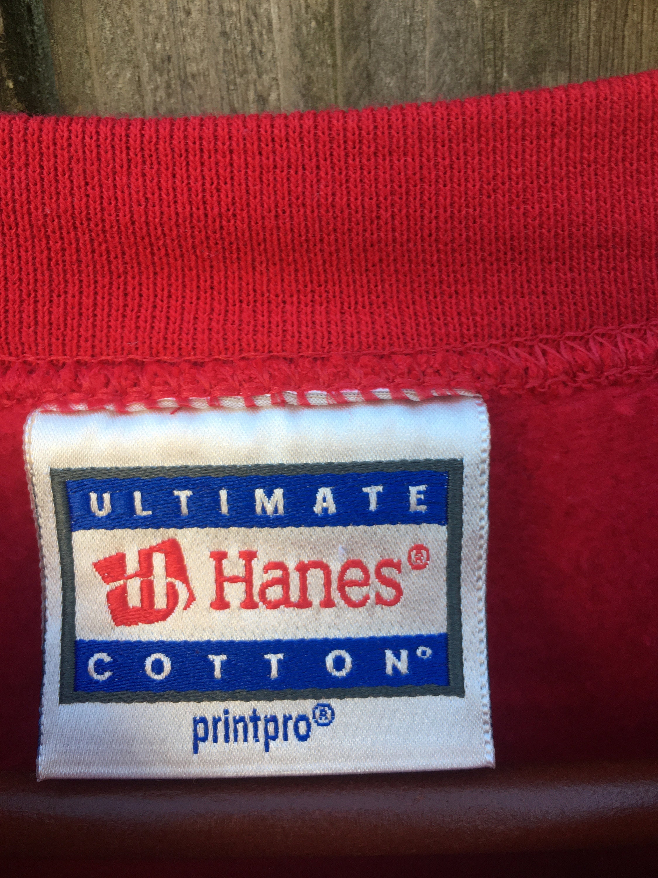 Vintage 90's Hanes Ultimate Cotton Random Lady Christmas Vintage 90's Hanes Ultimate Cotton Random Lady Christmas