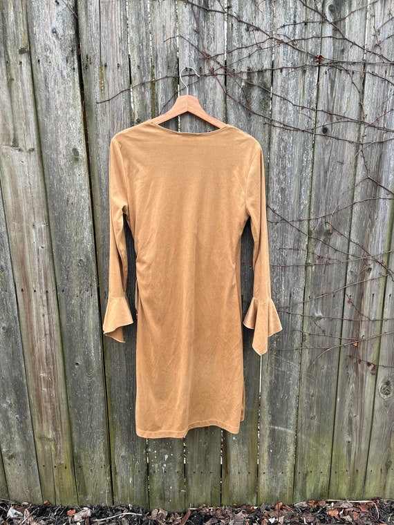 brown suede dress forever 21 Liam Faux Suede Maxi Dress / Dark Chocolate | MESHKI