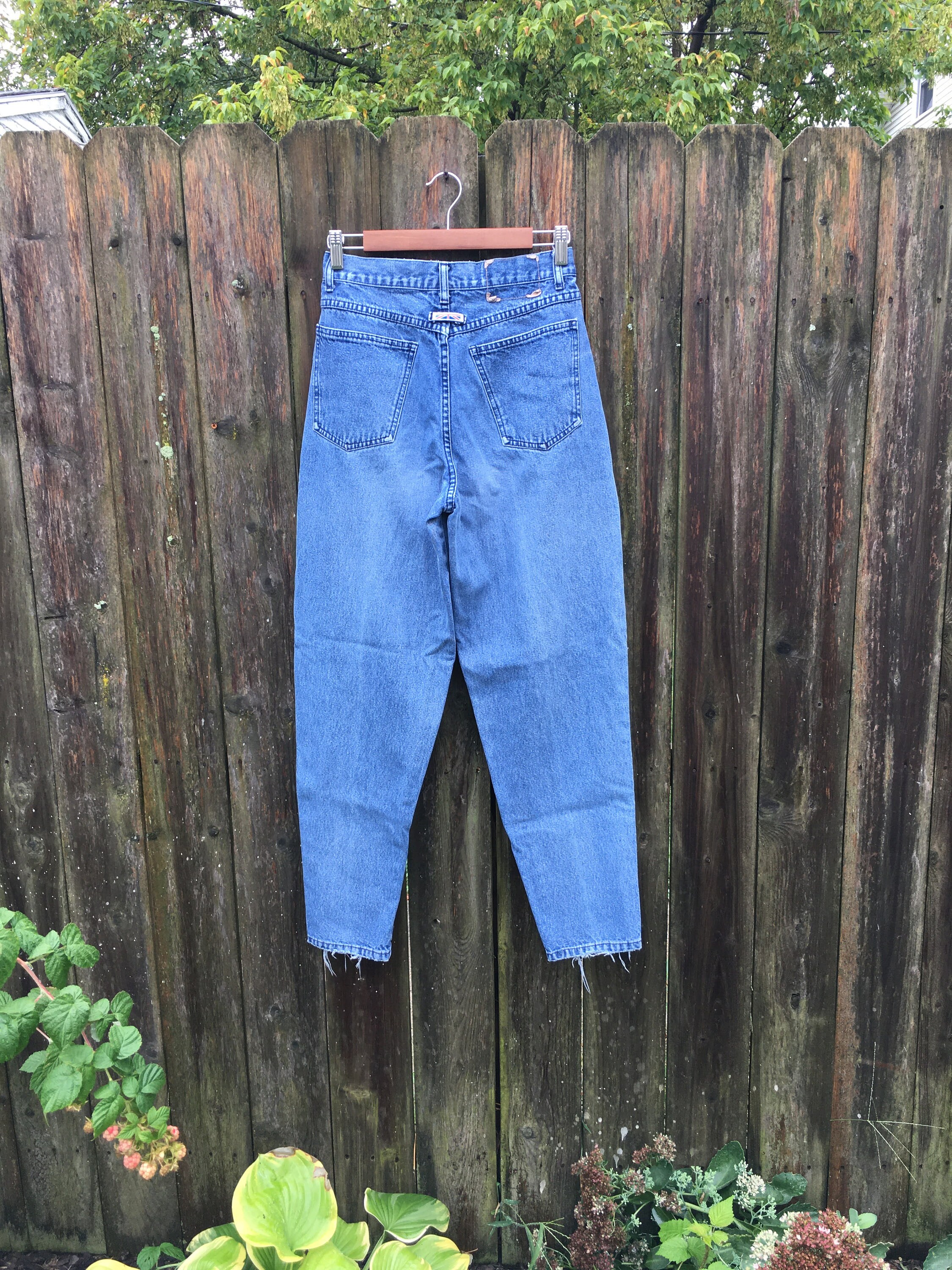 【BAON】Takiru vintage washed brushed denim pants Braxton Jeans VTG Bleached Painters 80s Cotton Rayon Superb