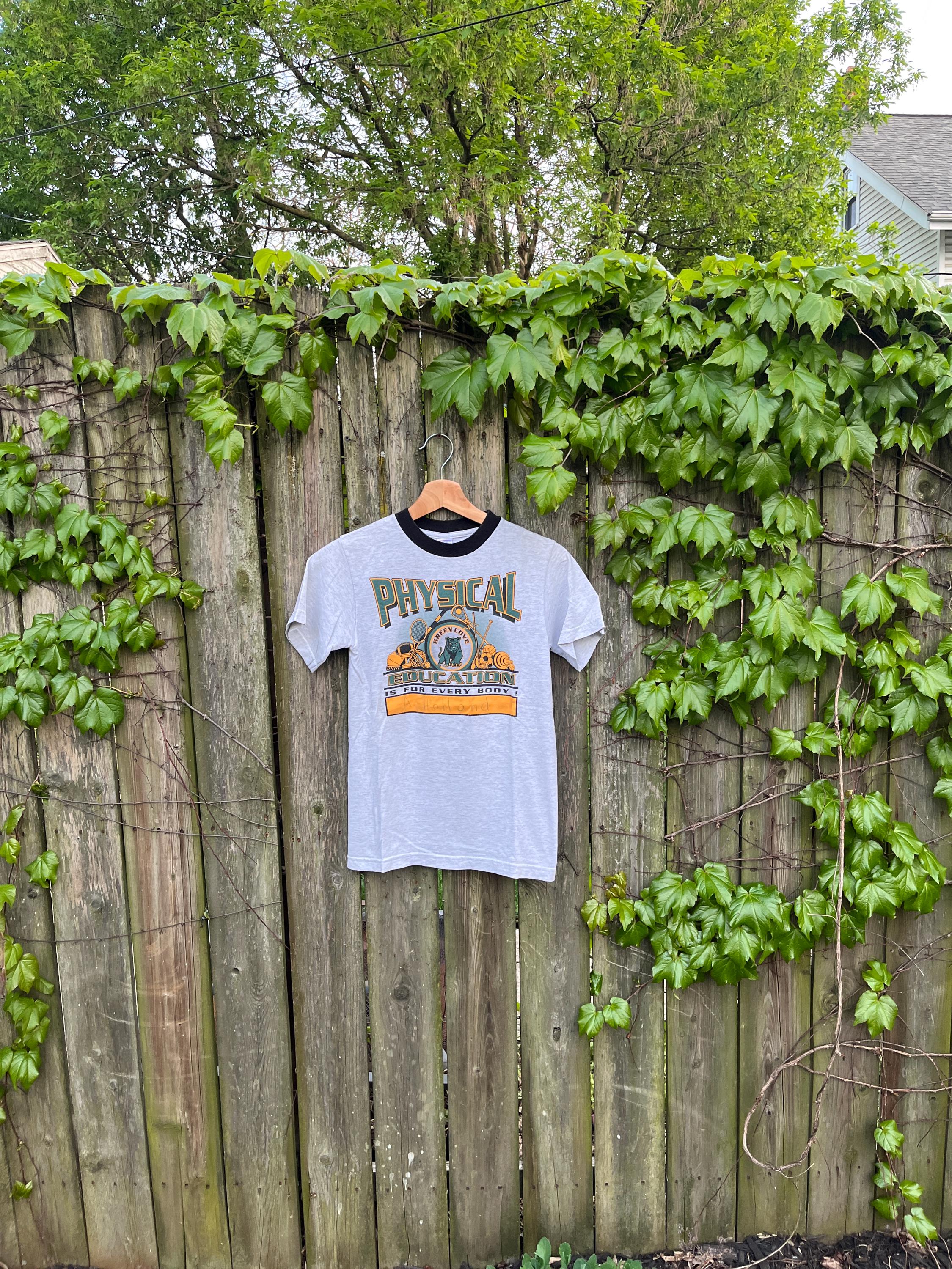 Vintage 90's Physical Education is for Every Body Green Grove