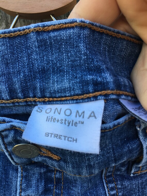 Vintage 2000's Sonoma Life and Style Medium Wash … - image 7