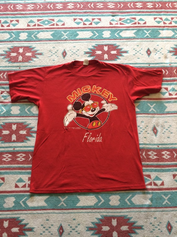 Vintage 1970's Velva Sheen Disney Mickey Mouse wi… - image 1