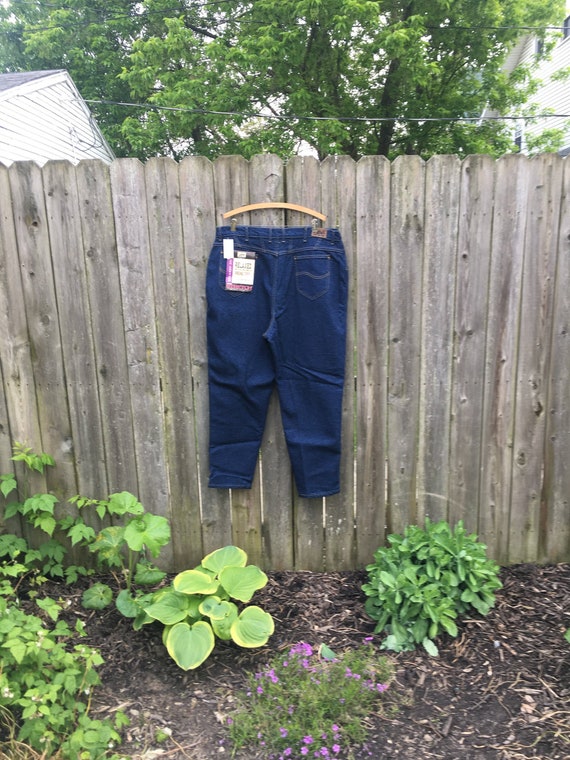 Vintage 80's Lee Denim Relaxed Riders A Jean That 