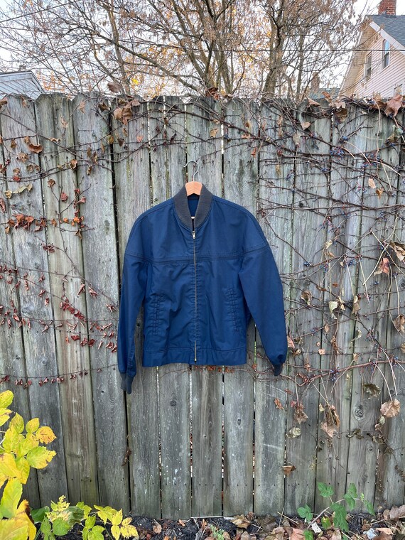 Vintage 70's/80's unbranded Dark Blue Lightweight 