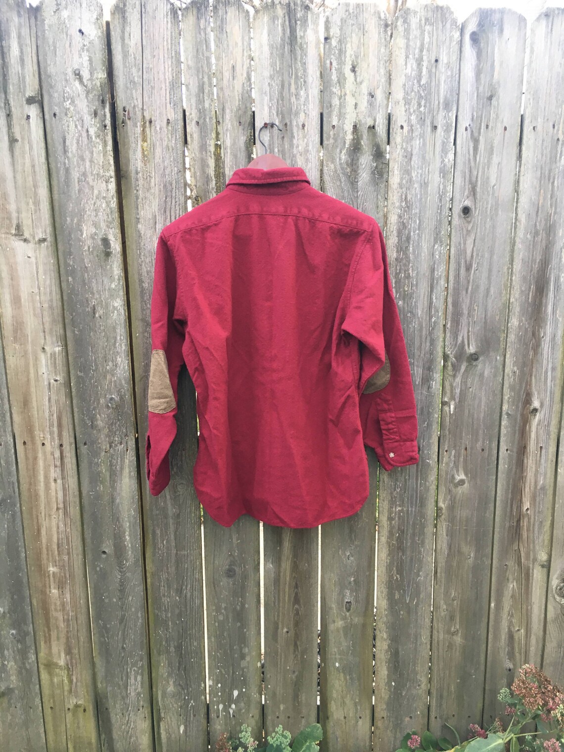 Vintage 1960's Pendleton Maroon One Pocket 100% Wool Long - Etsy