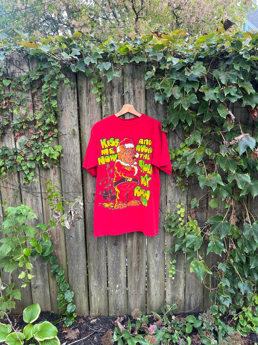 マウスラビット Tシャツ イェソン YESTHEDAY 赤 韓国 ビンテージ