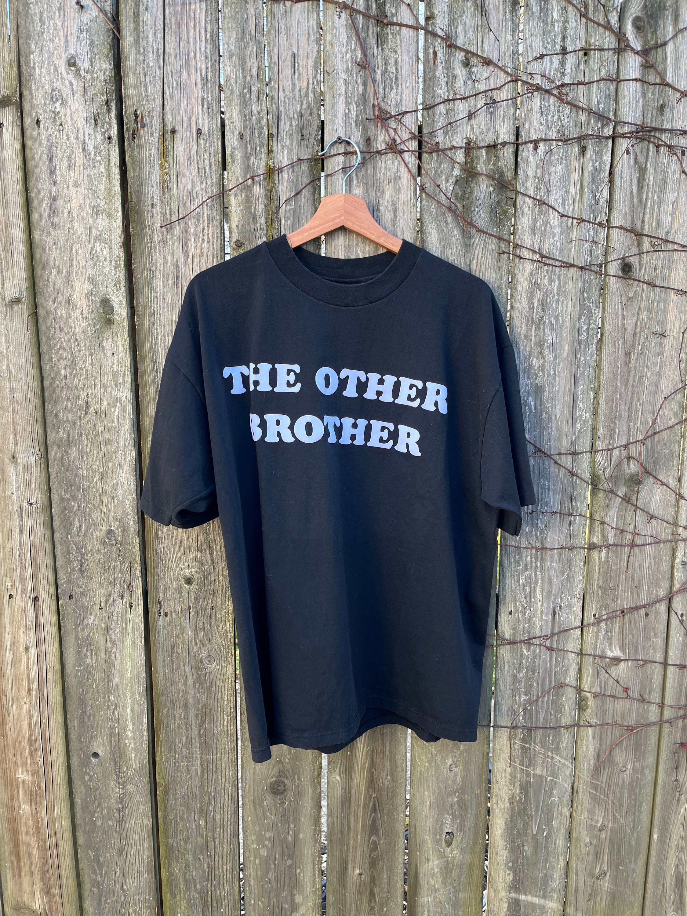 Vintage 90's the Other Brother Fuzzy Letters Hanes 50/50 Blend
