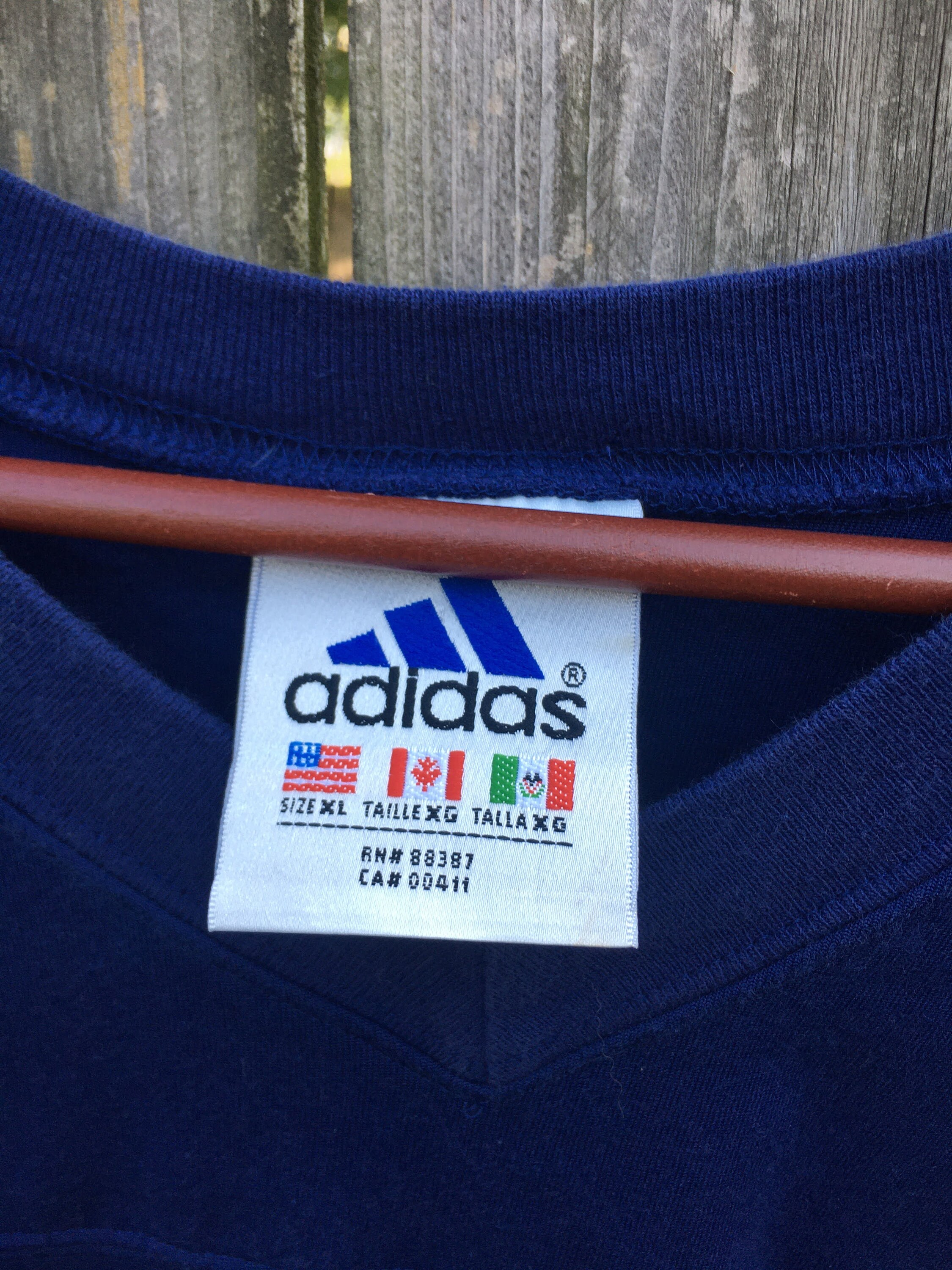 Vintage 90's Adidas Notre Dame Fighting Irish Short Sleeve | Etsy