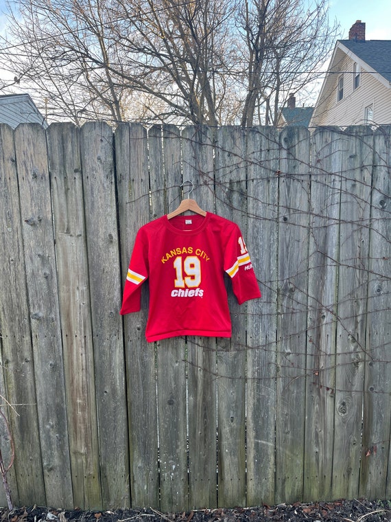 Vintage 80's Kansas City Chiefs Number 19 NFL Jers