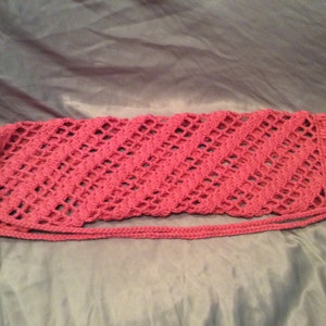 Crochet Yoga Mat Bag, Yoga Mat Tote image 2