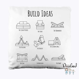 Nugget Inspired Build Idea Pillow 18x18”